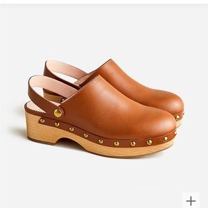 J.Crew convertible leather clogs, new in box!